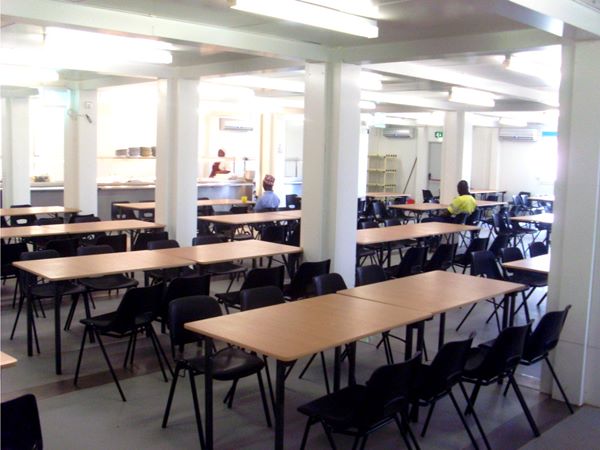 Modular building Newmont, Ghana