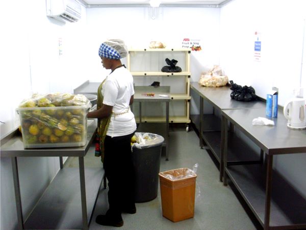 Modular building Newmont, Ghana