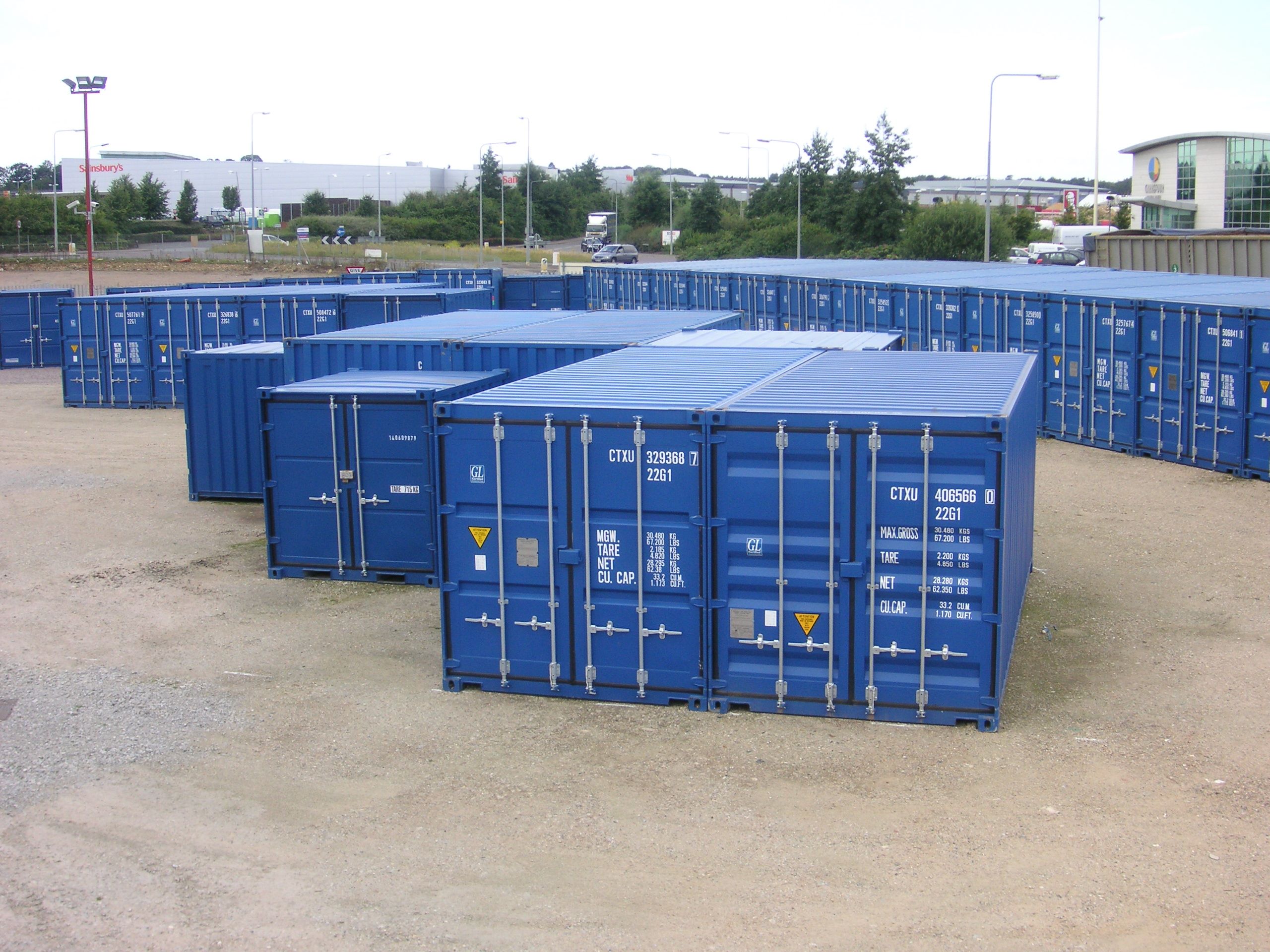 Containerised selfstorage depot, GBNorwich CONTAINEX