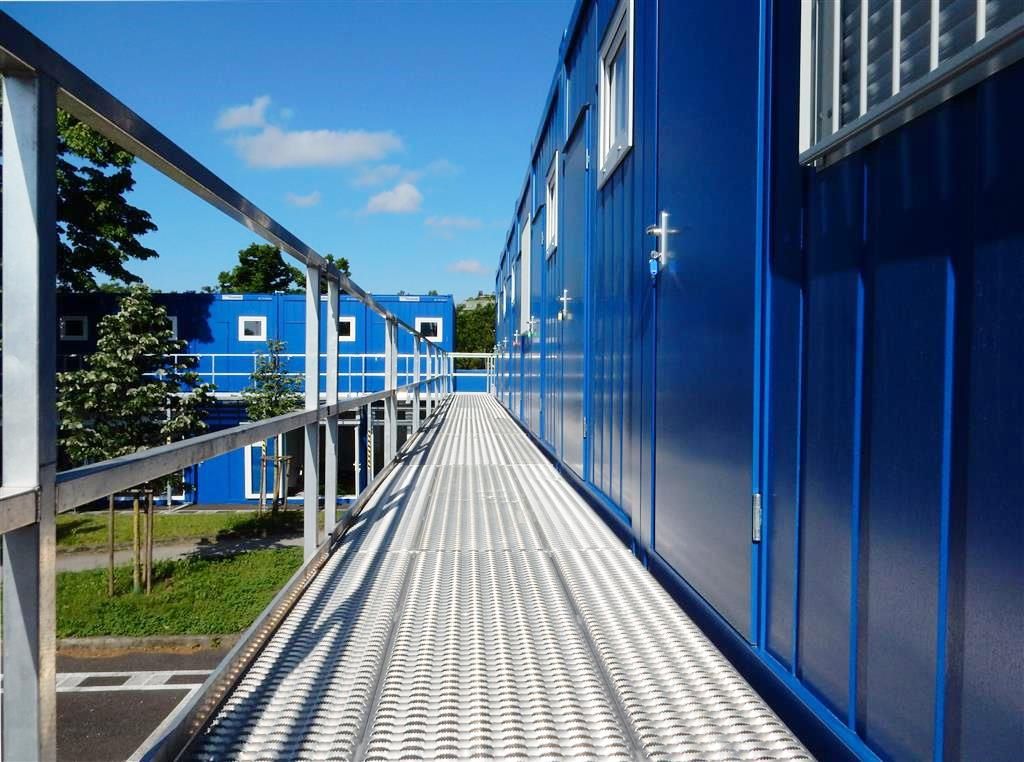 Rental container at the Champions League Final 2016, Milan - Italy
