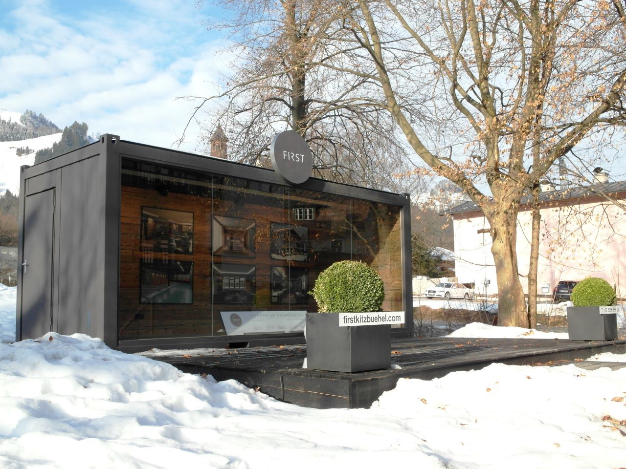 Real estate presentation room, Kitzbühel - Austria