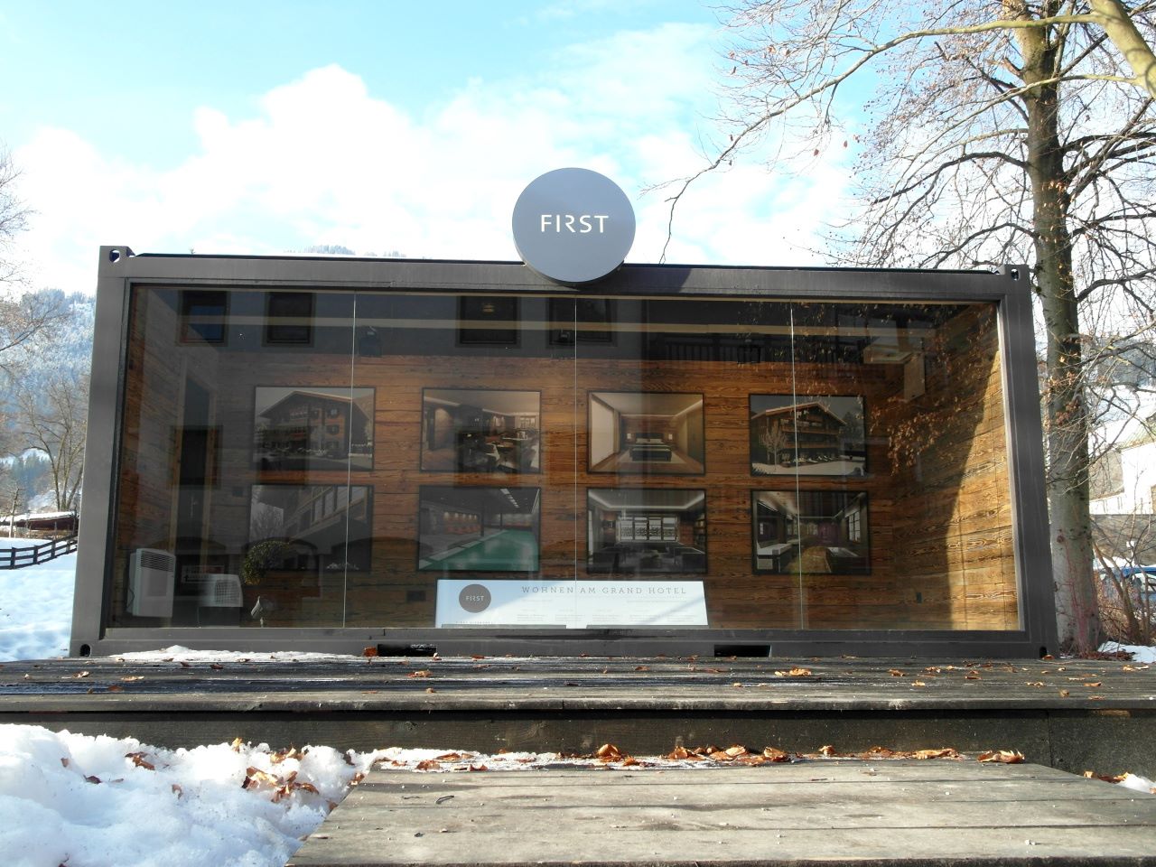 Real estate presentation room, Kitzbühel - Austria