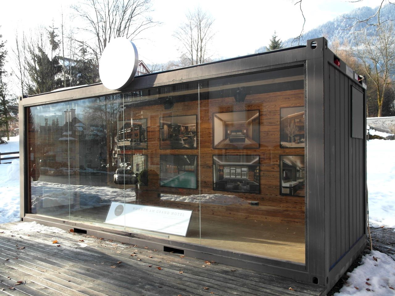 Real estate presentation room, Kitzbühel - Austria