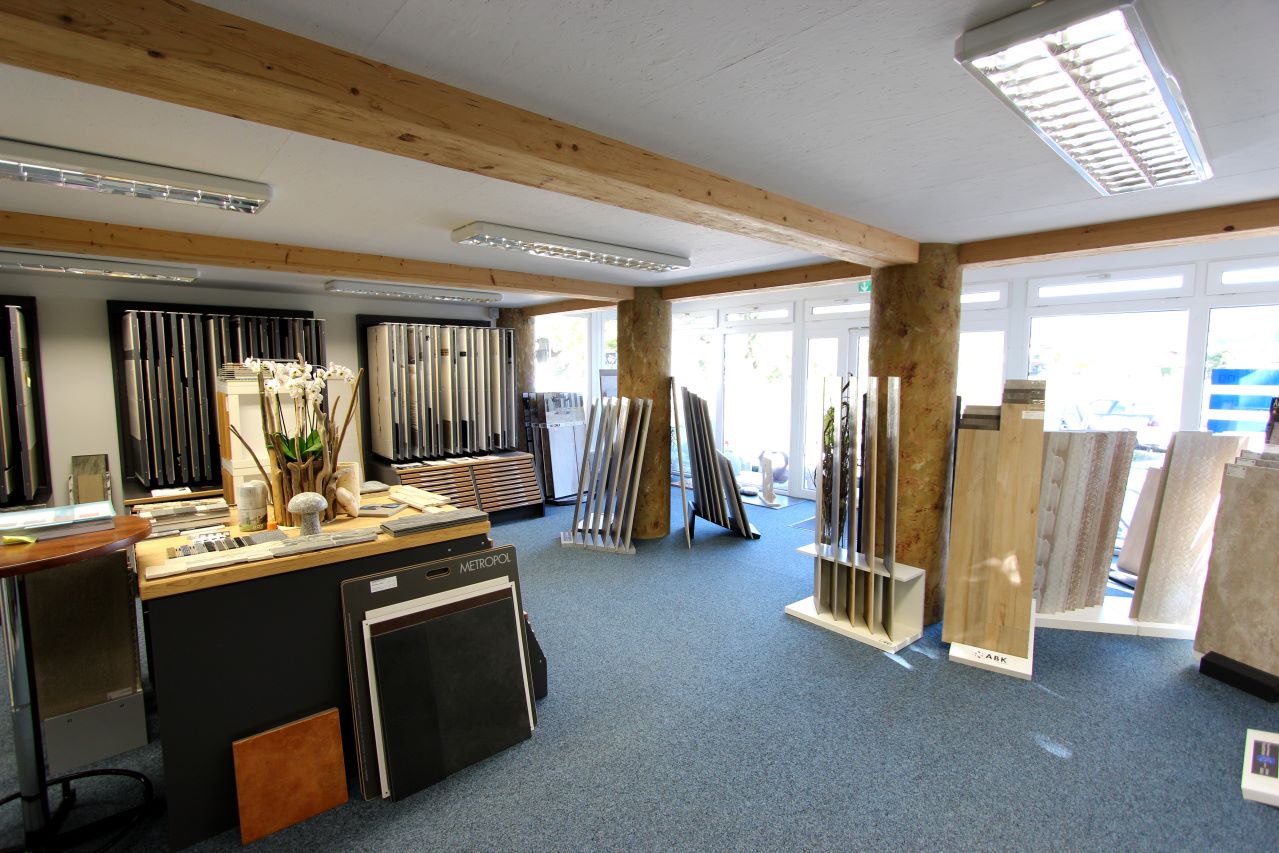 Showroom and sales room for tile retailer Schöllauf, Langkampfen (Austria)