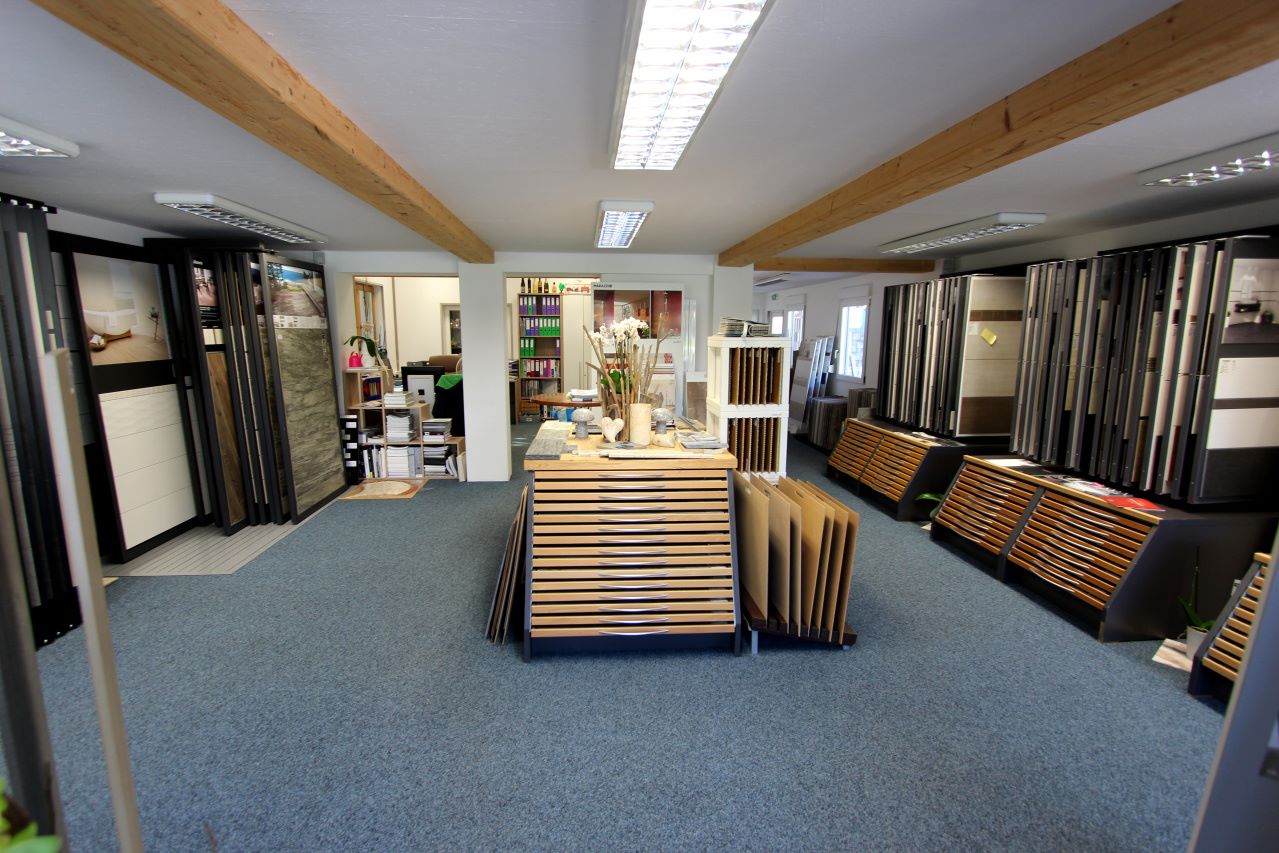 Showroom and sales room for tile retailer Schöllauf, Langkampfen (Austria)