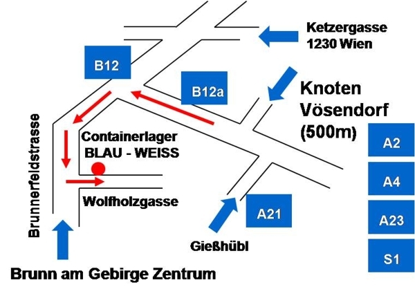Self storage building, Brunn am Gebirge - Austria