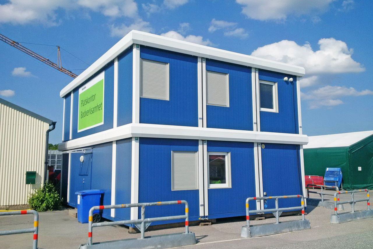 2-storey office building with fascia, SE-Stockholm