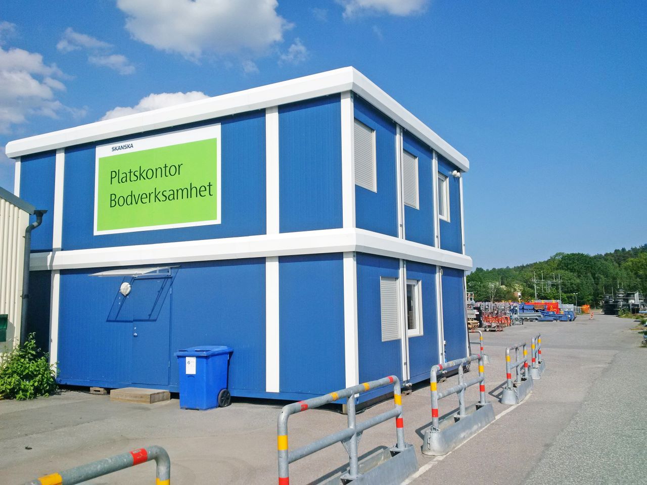 2-storey office building with fascia, SE-Stockholm