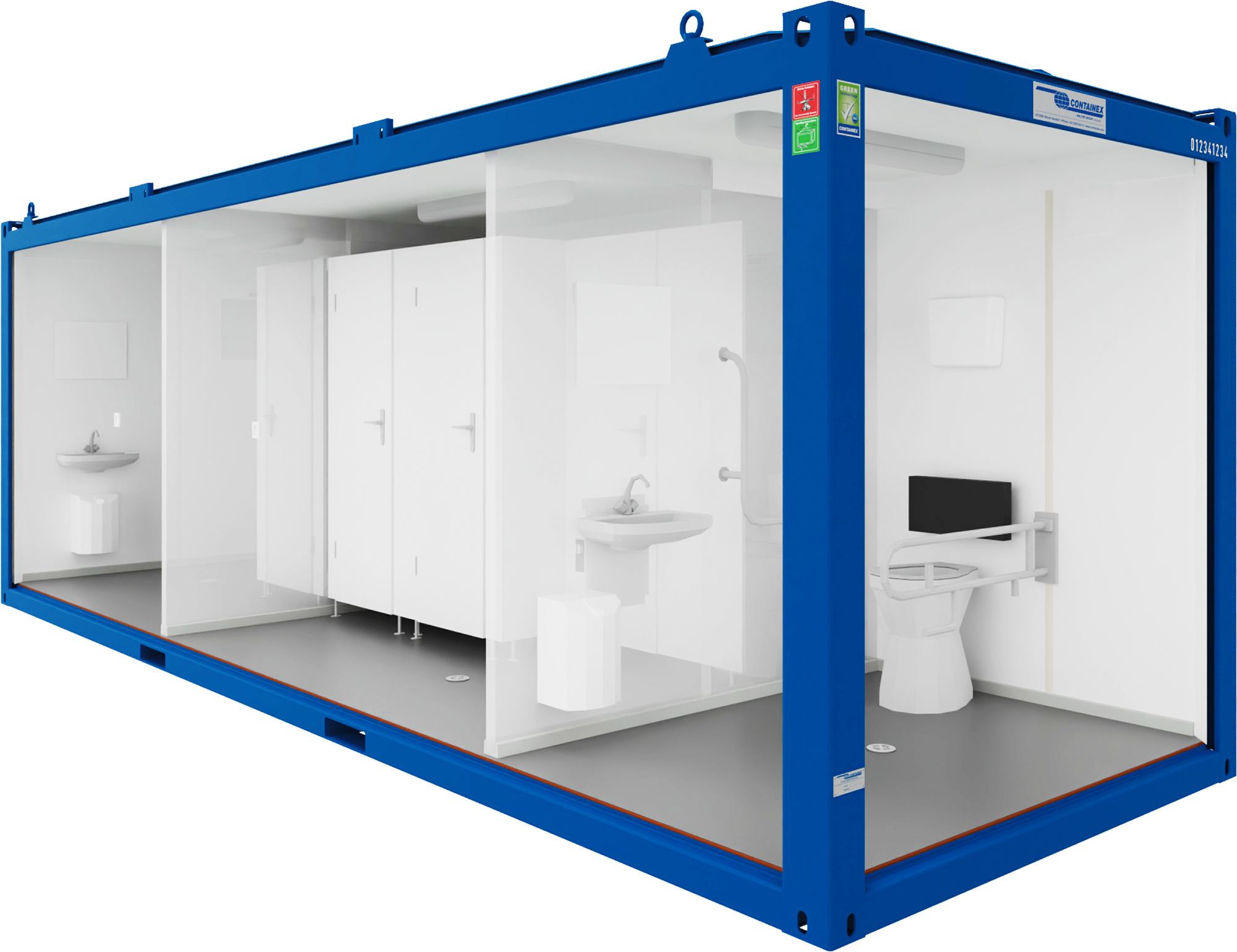 3D-Toilet cabin