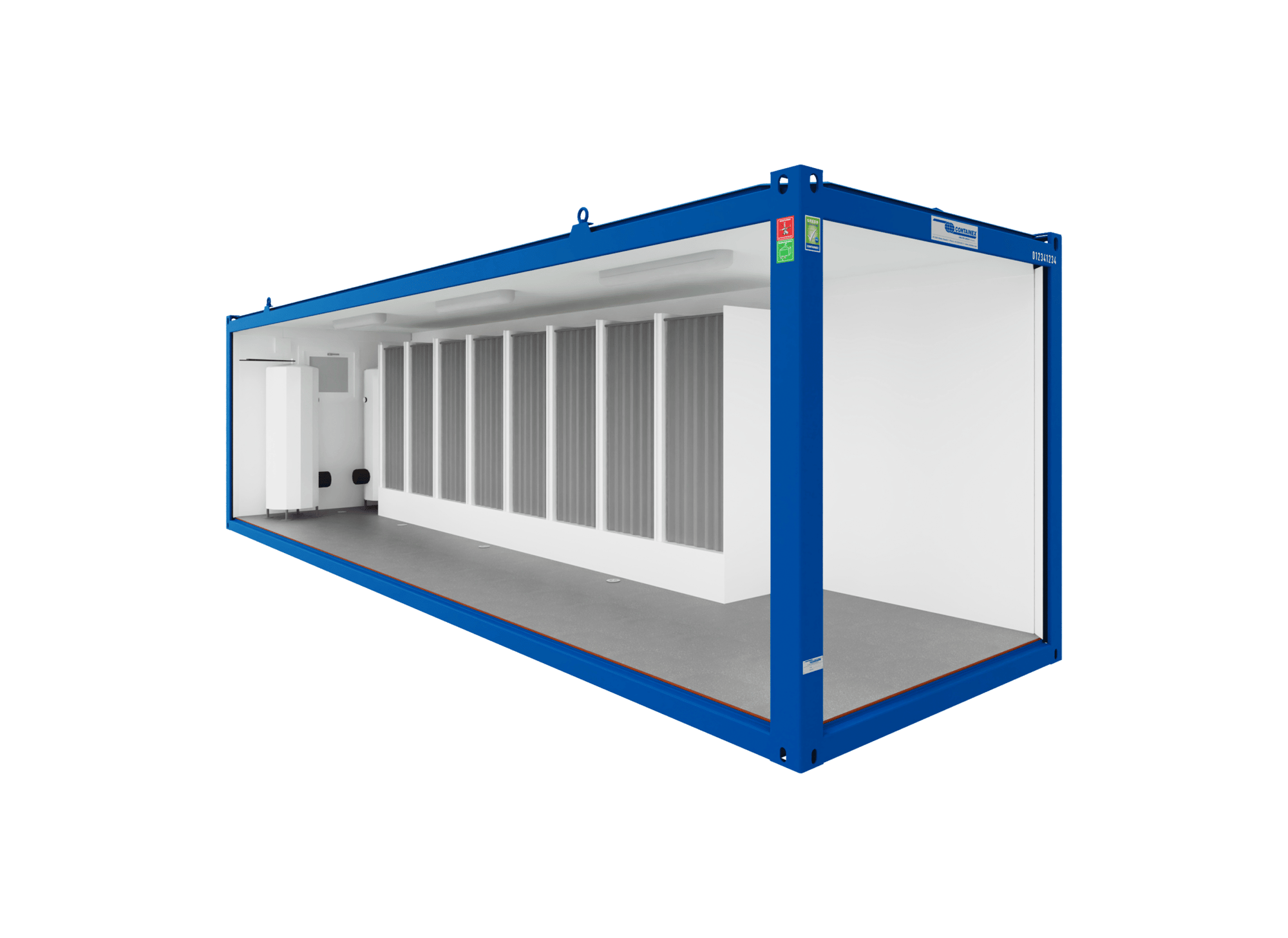 30’Portable toilet cabins and sanitary cabins