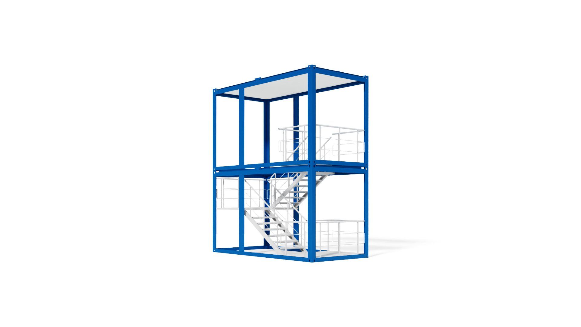 Módulo de escalera exterior, versión “CONSTRUCCIÓN”