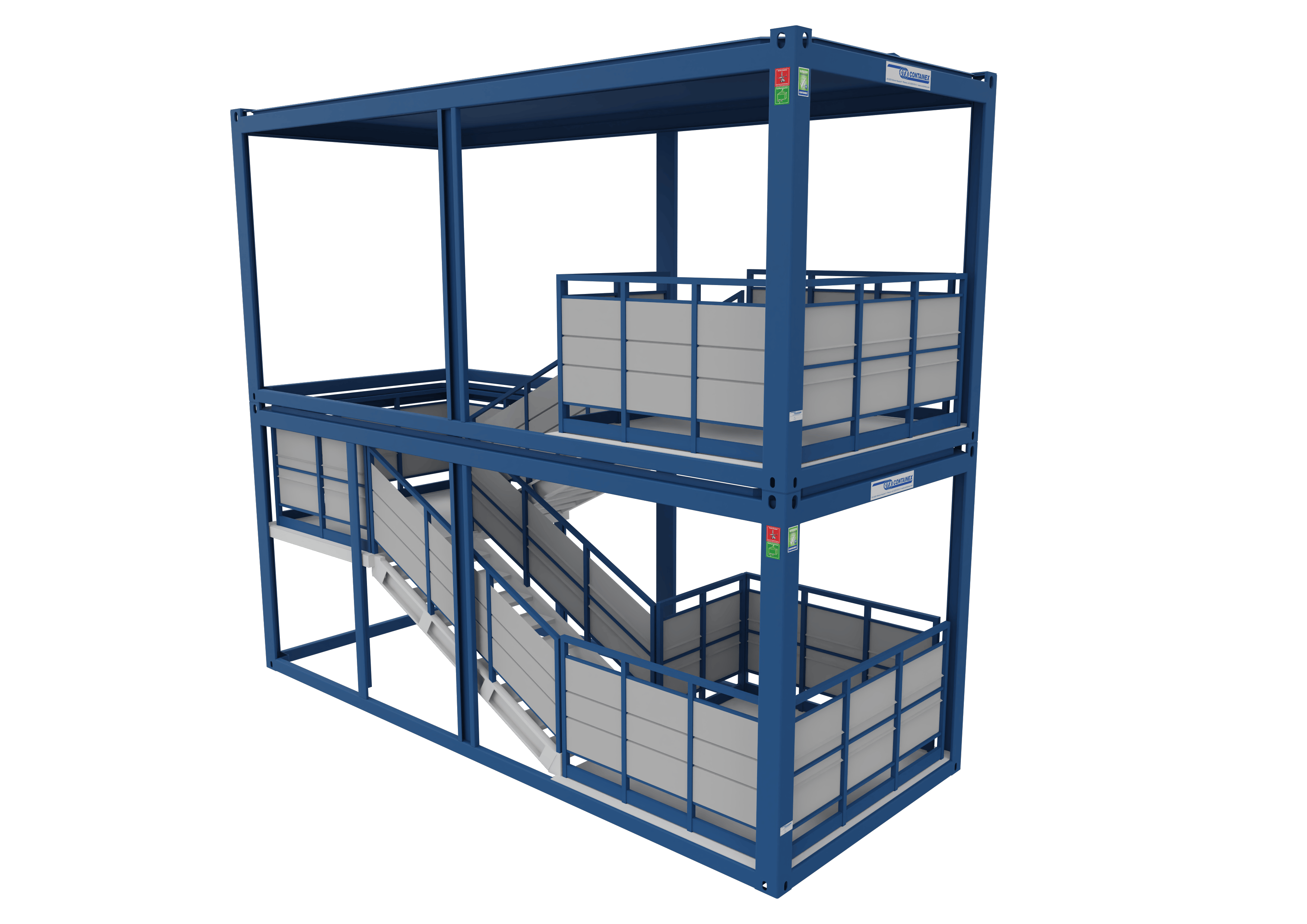 Außentreppen-Container CLASSIC