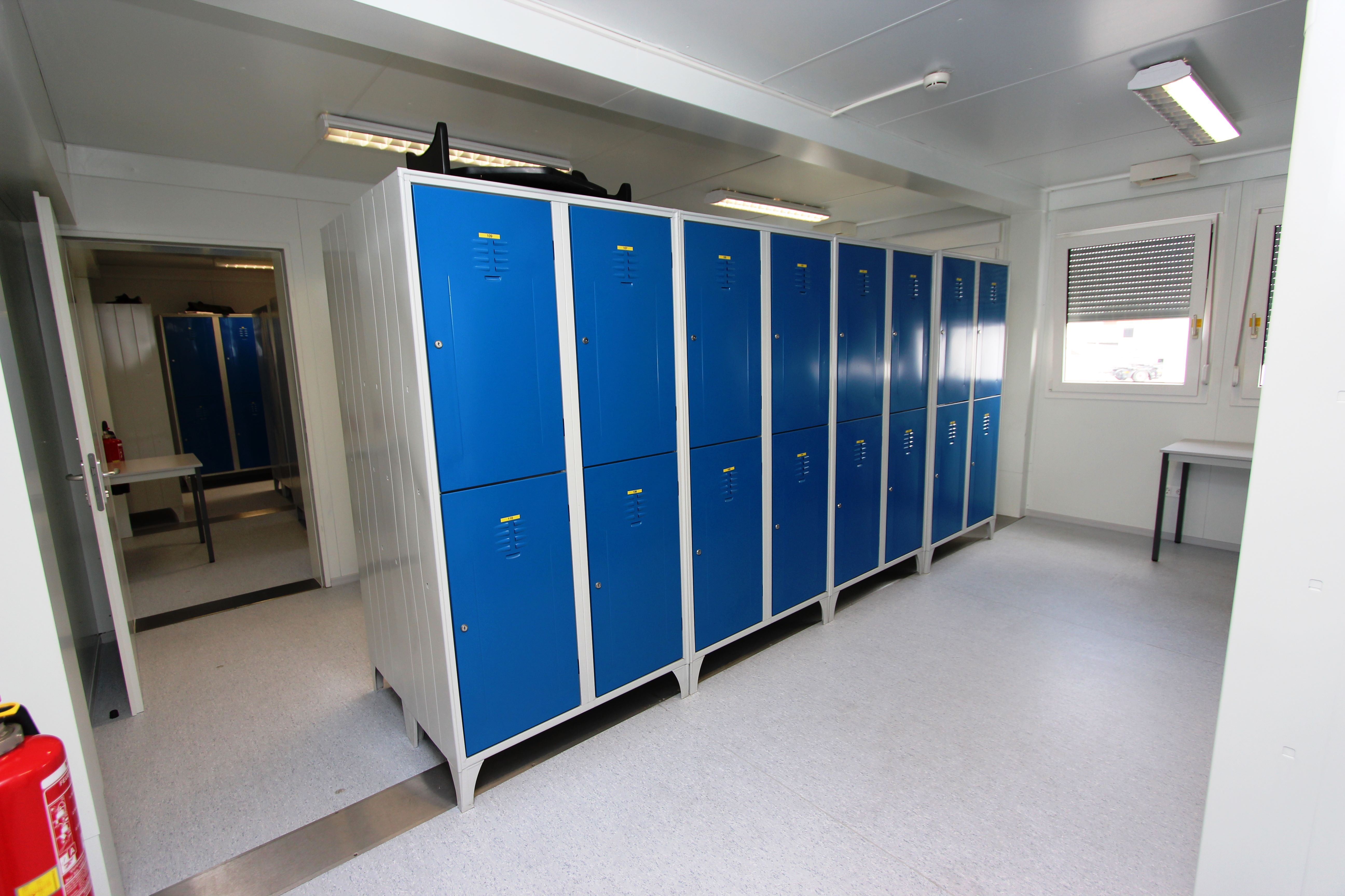 Changing rooms - Sanitary area