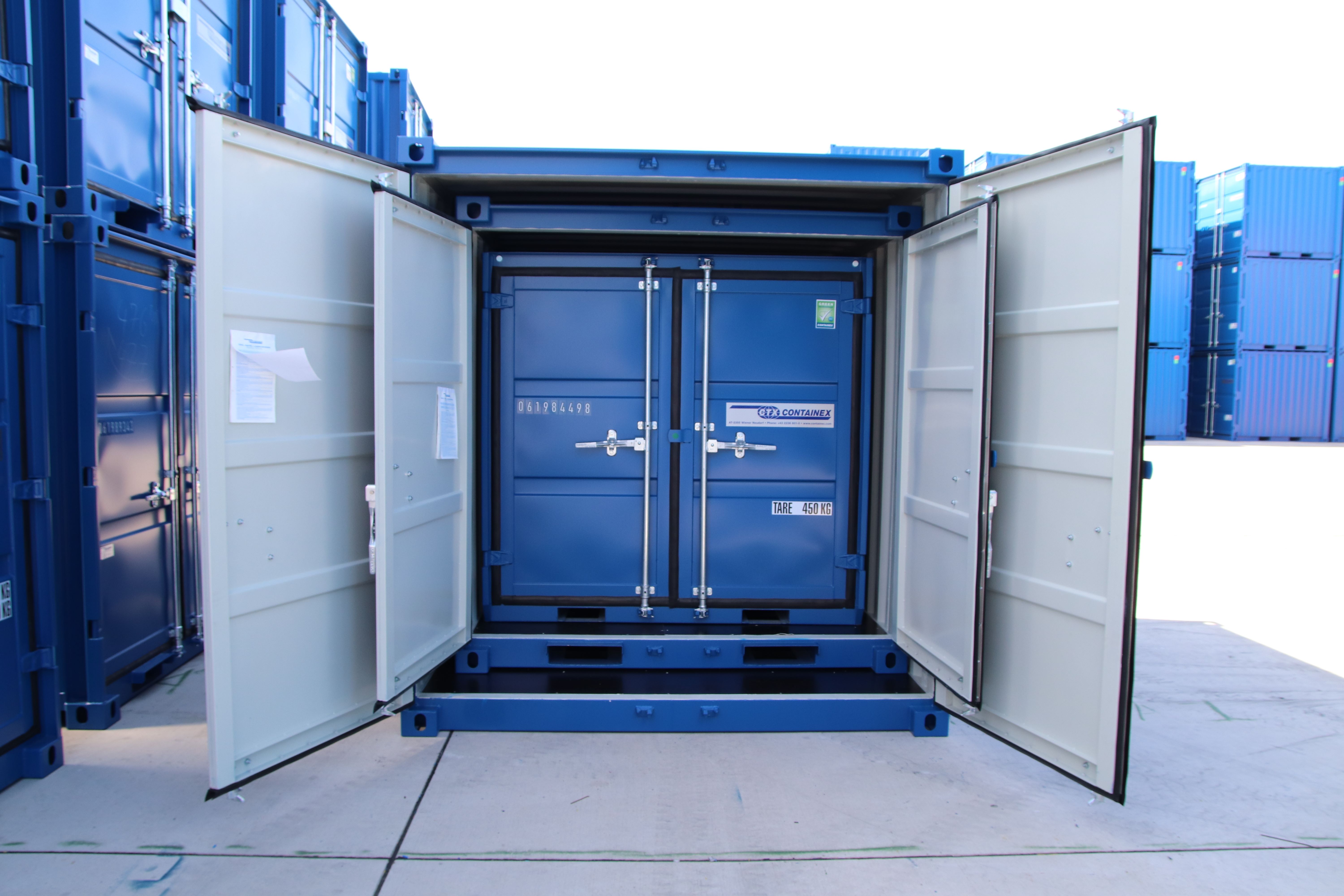 Приклад комплекту складських контейнерів (LC 10’ + 8’ + 6’)