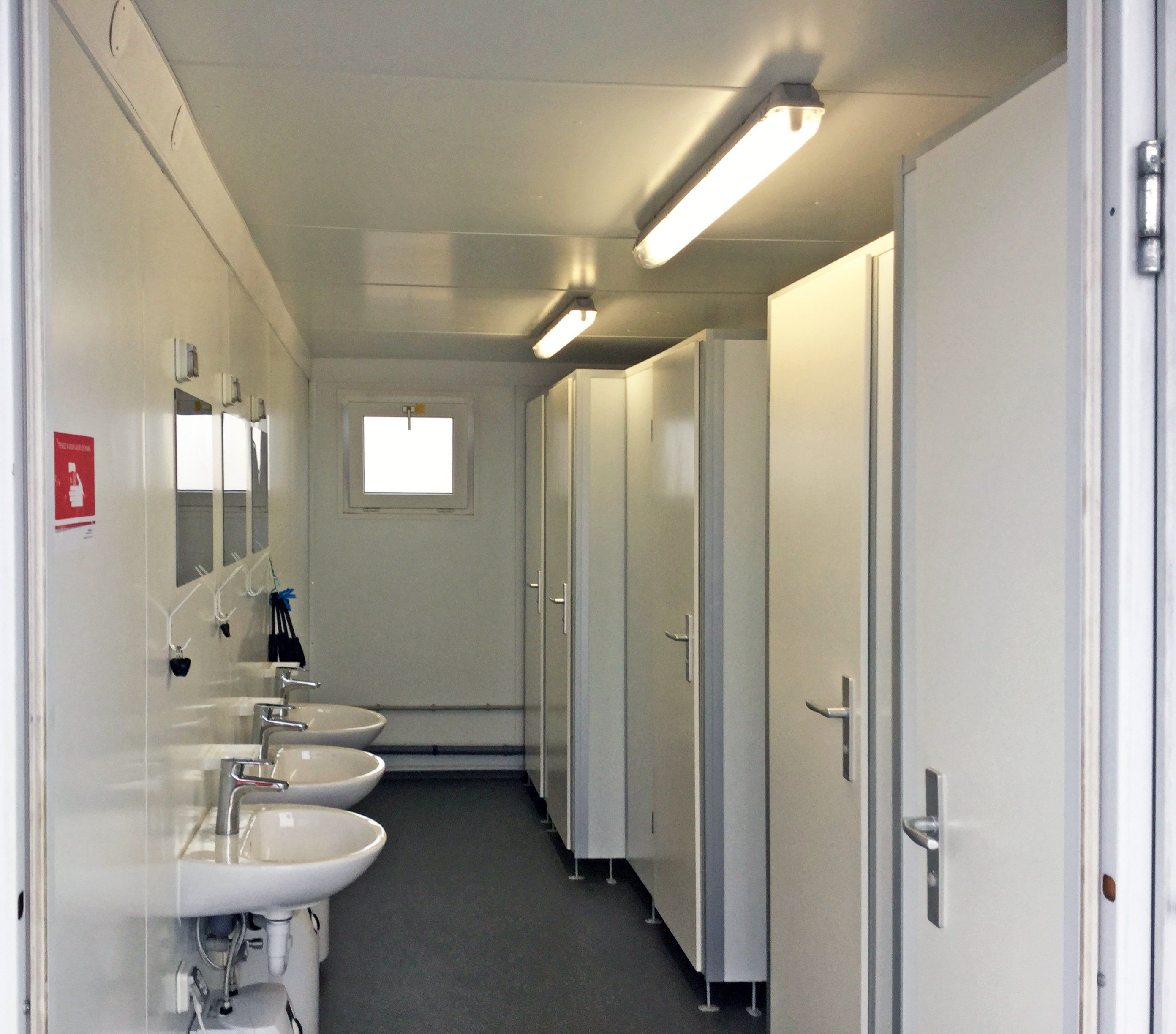 sanitary and WC cabins