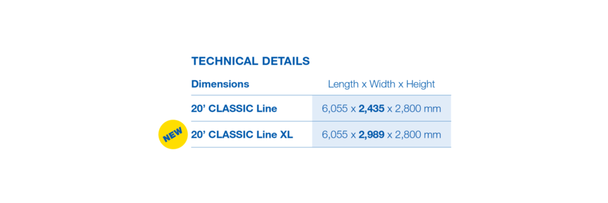CLASSIC Line XL