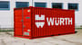 Lagercontainer Branding